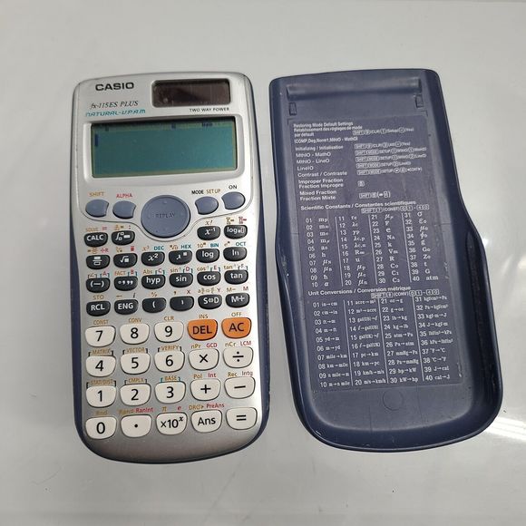 Casio fx-115ES PLUS Natural U.P.A.M. Two Way Power‎ - Picture 1 of 4